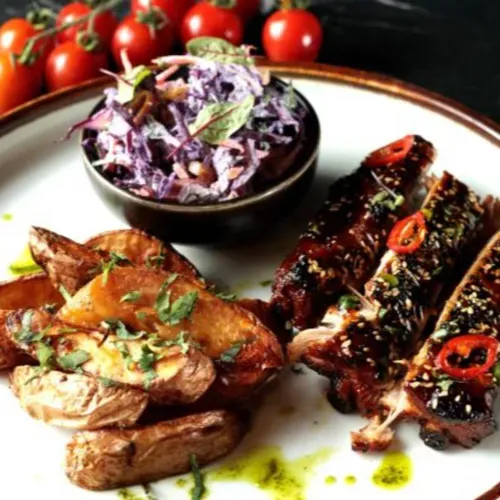 Costiță de porc buffalo