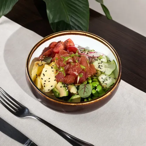 Tuna poke.